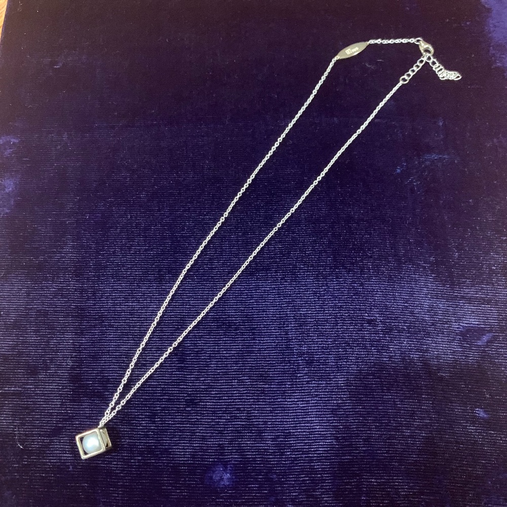 HP🎉 Red Envelope Pearl & Sterling Silver Necklace